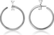 Monica Rich Kosann Large Galaxy Wrap Hoop Earrings