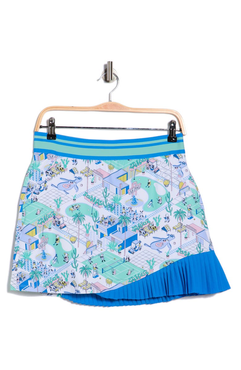 ORIGINAL PENGUIN GOLF Palm Springs Ruffled Skort, Main, color, Bright White