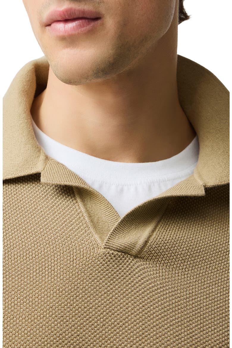 Avalon Johnny Collar Polo, Alternate, color, CAMEL
