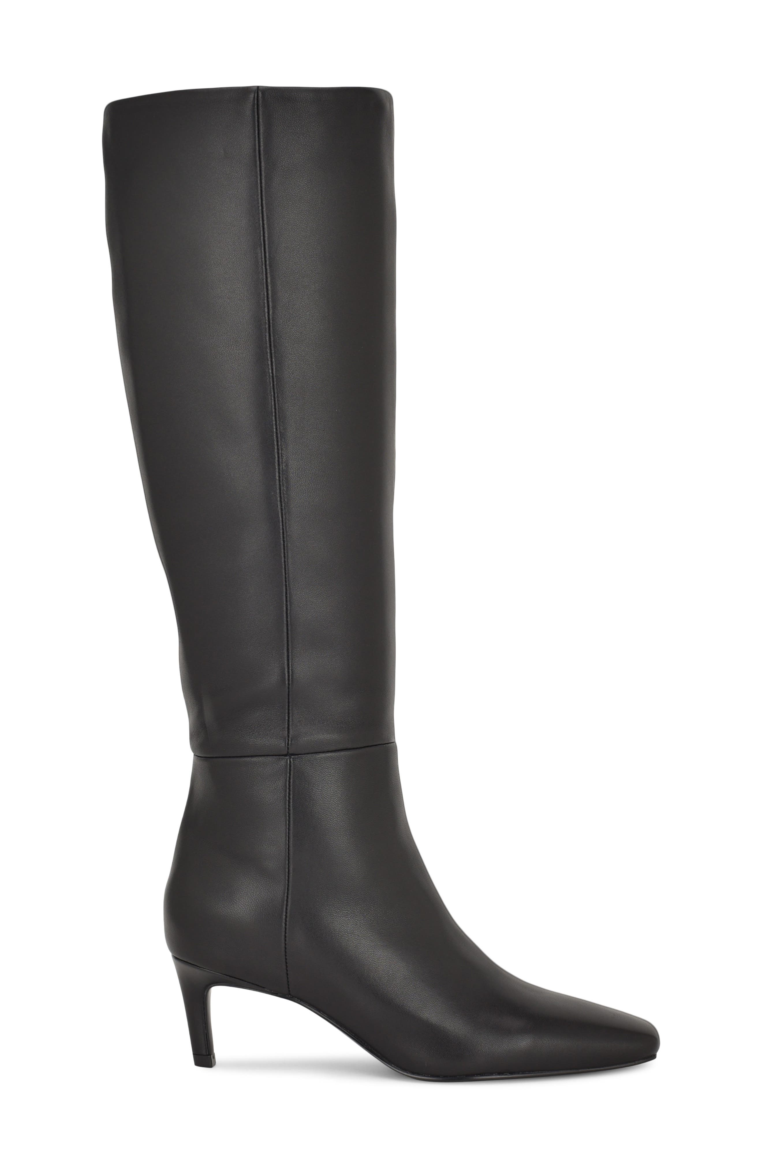 Nine West Caddy Knee High Boot, Alternate, color, Black