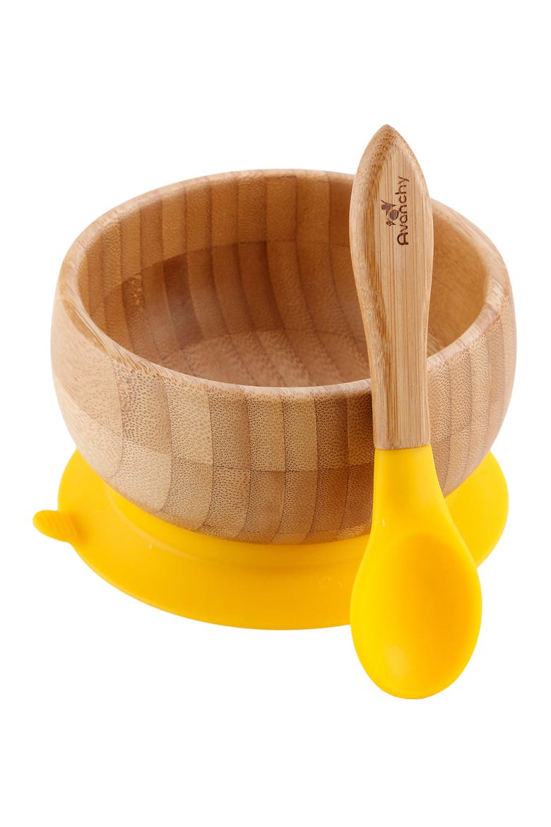 The Rainbow Baby Feeding Gift Set, Alternate, color, YELLOW