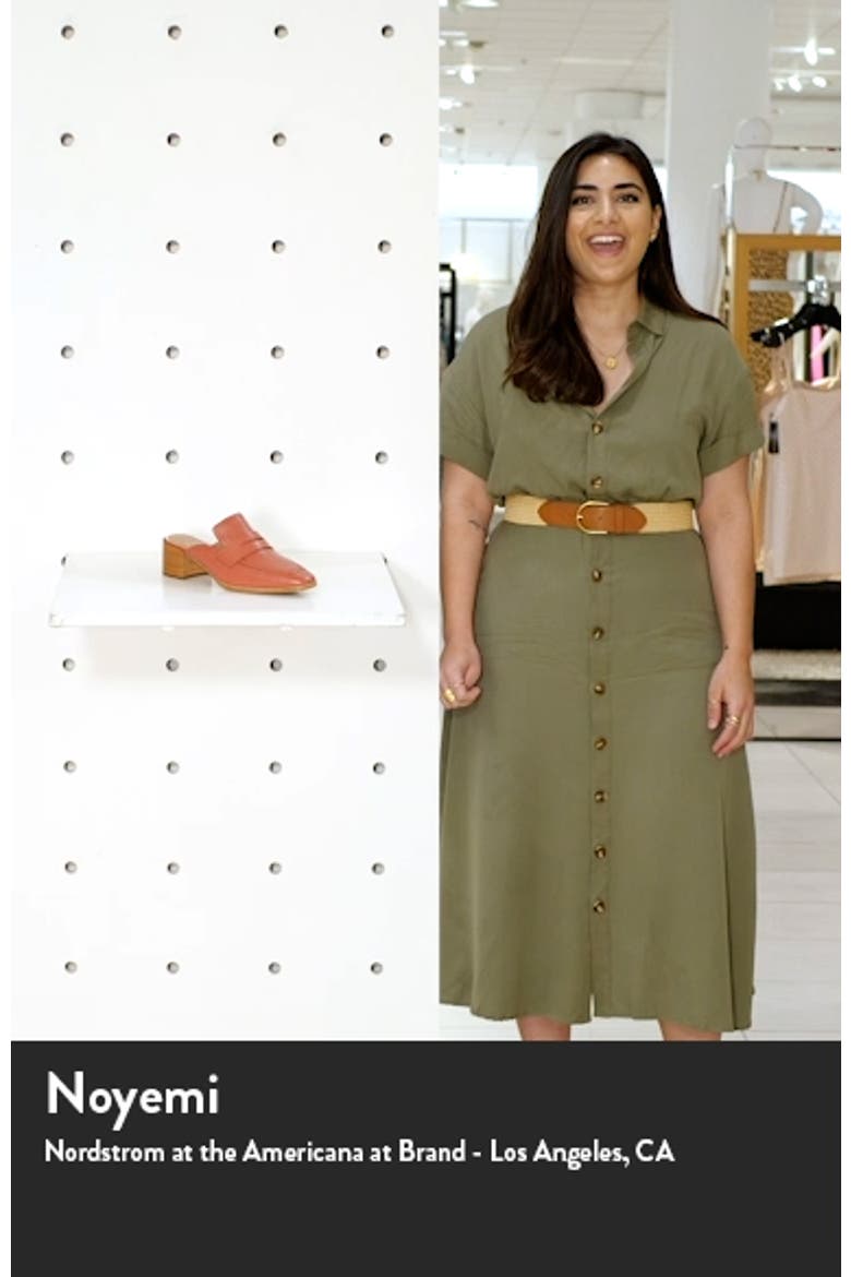 Galia Block Heel Mule video