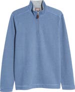Johnston & Murphy Reversible Quarter Zip Pullover