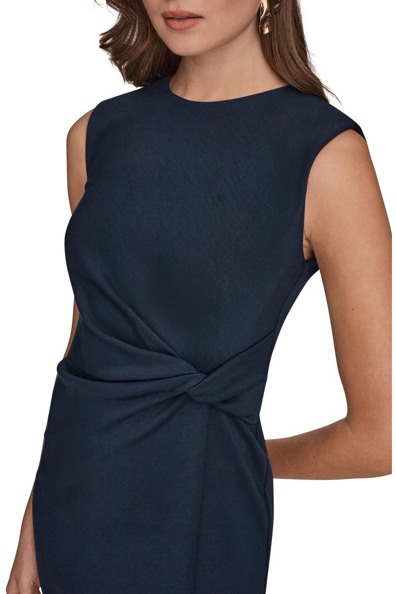 Twist Waist Sheath Dress, Alternate, color, NIGHTFALL