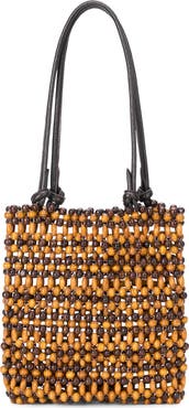 STAUD Baja Mini Beaded Tote
