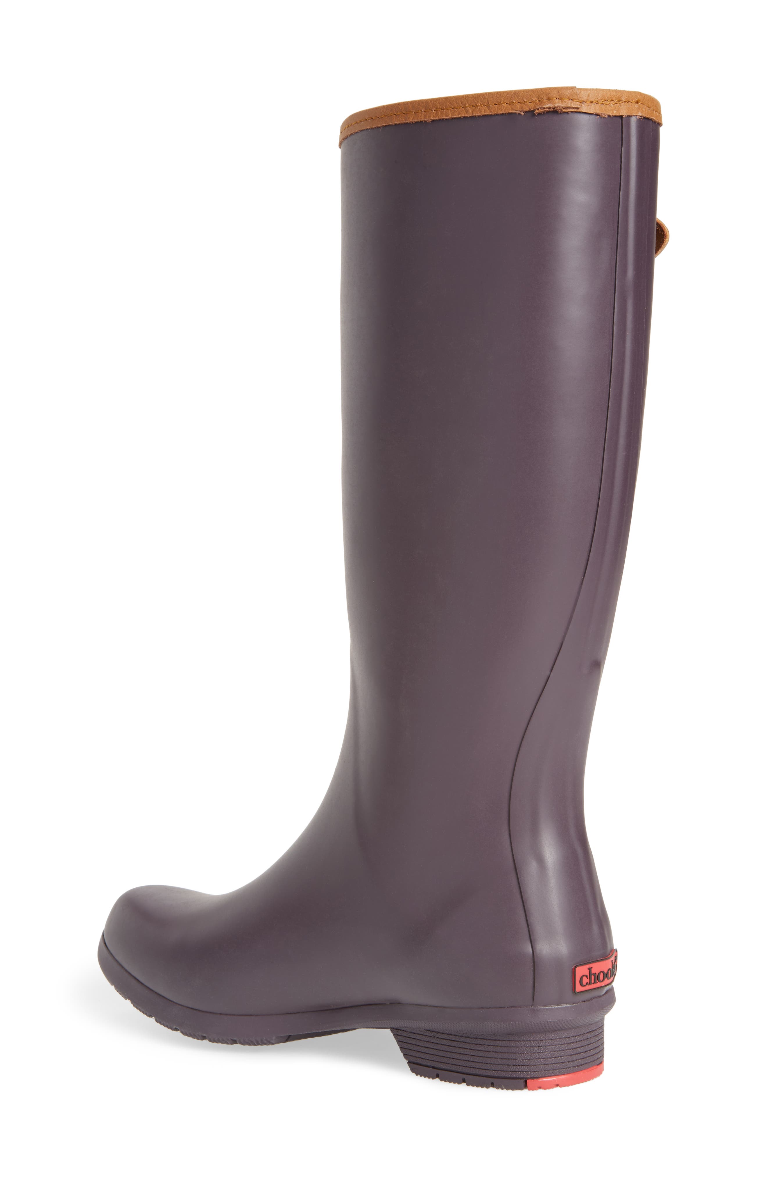City Tall Rain Boot, Alternate, color, MULBERRY