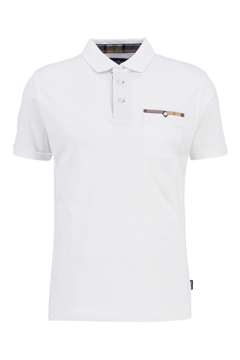 Corpatch Polo, Alternate, color, WHITE