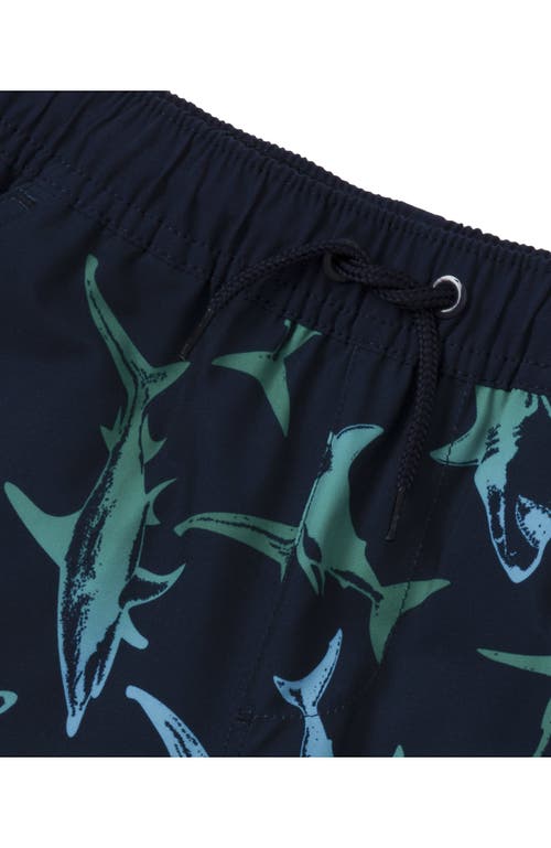 LANDS' END LANDS' END BOYS STRETCH HYDROLINER SPORT SWIM TRUNK 