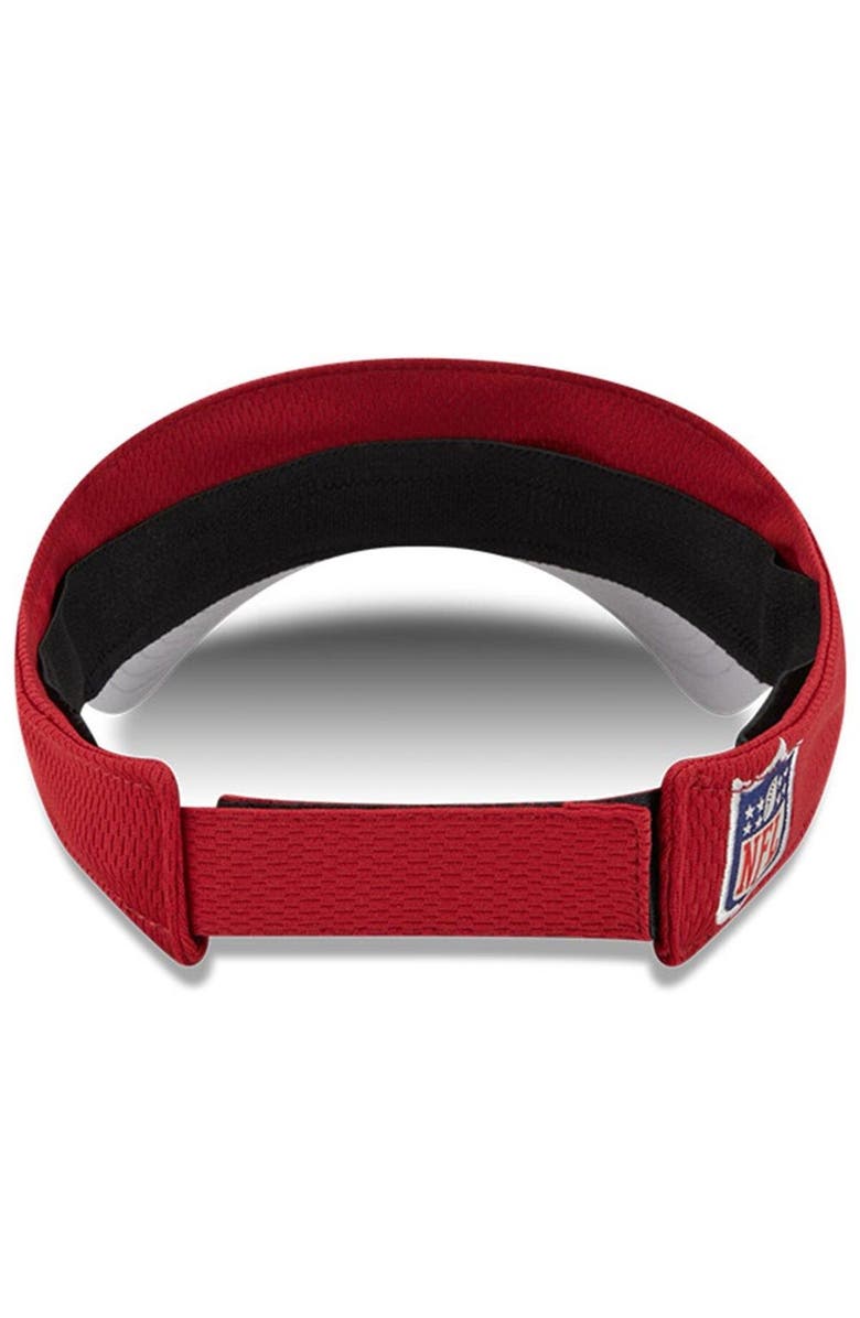 New Era Men's New Era Cardinal Arizona Cardinals 2023 NFL Training Camp Adjustable Visor, Alternate, color,