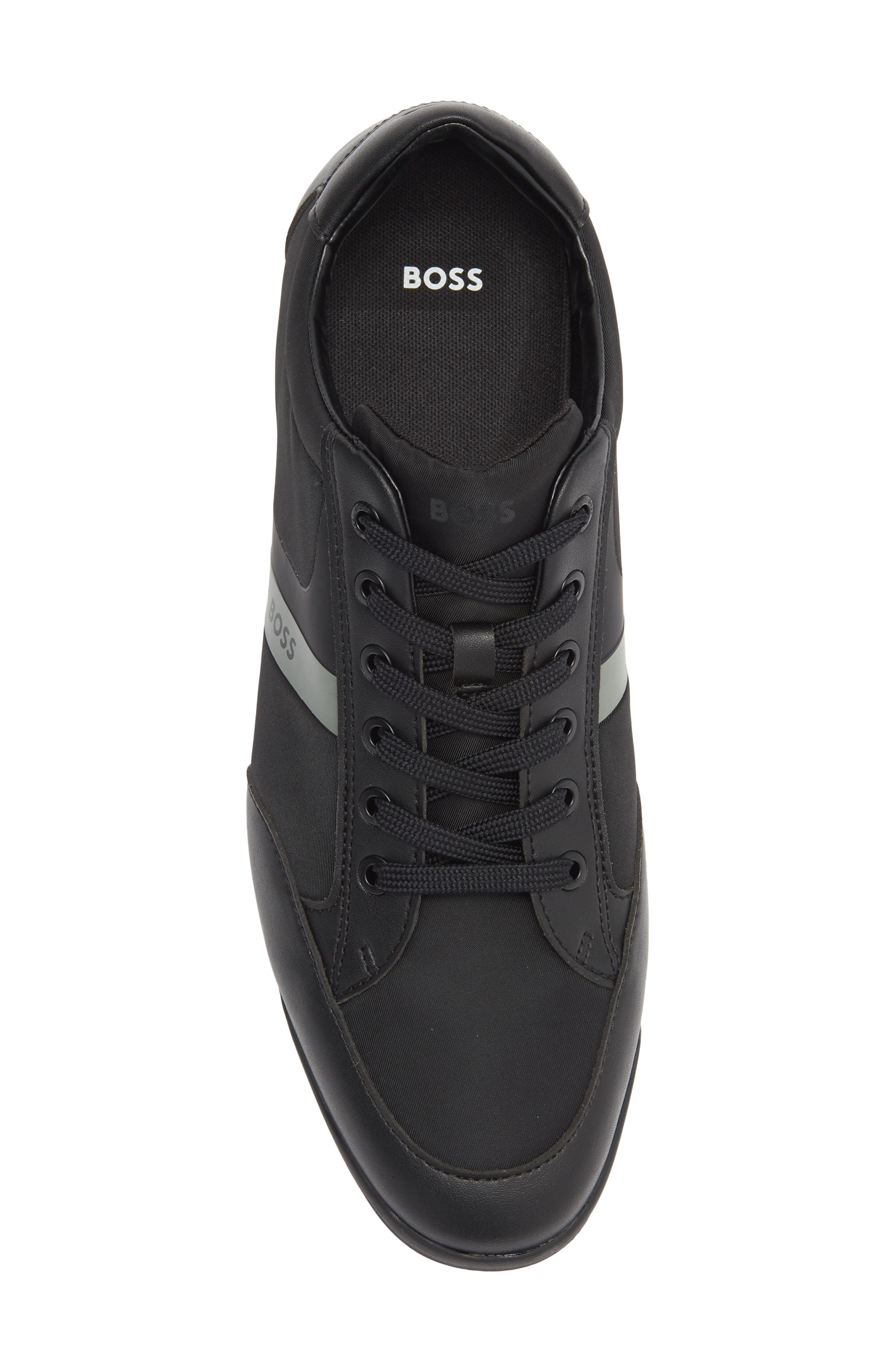 BOSS Saturn Sneaker, Alternate, color, Black