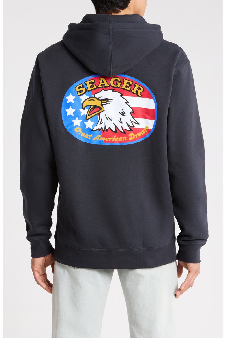 Great American Dream Graphic Hoodie, Alternate, color, NAVY