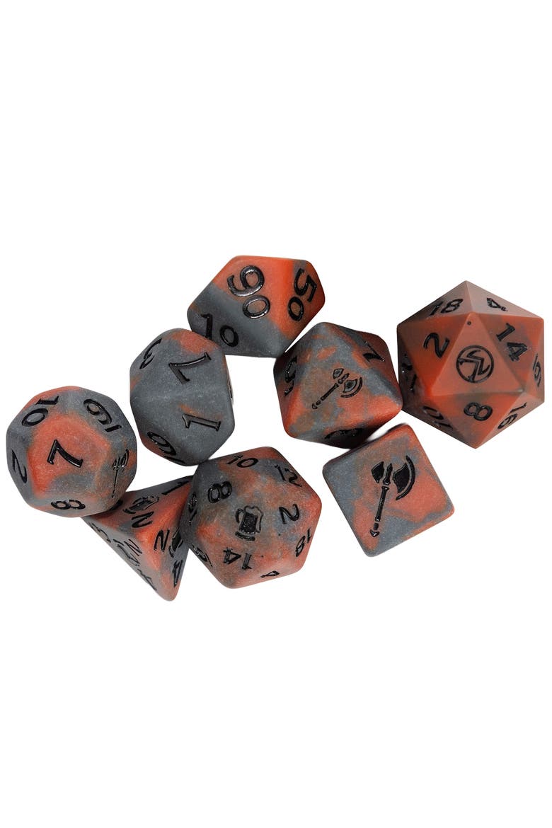 Grog Strongjaw 8pc RPG Die, Alternate, color, Multicolored
