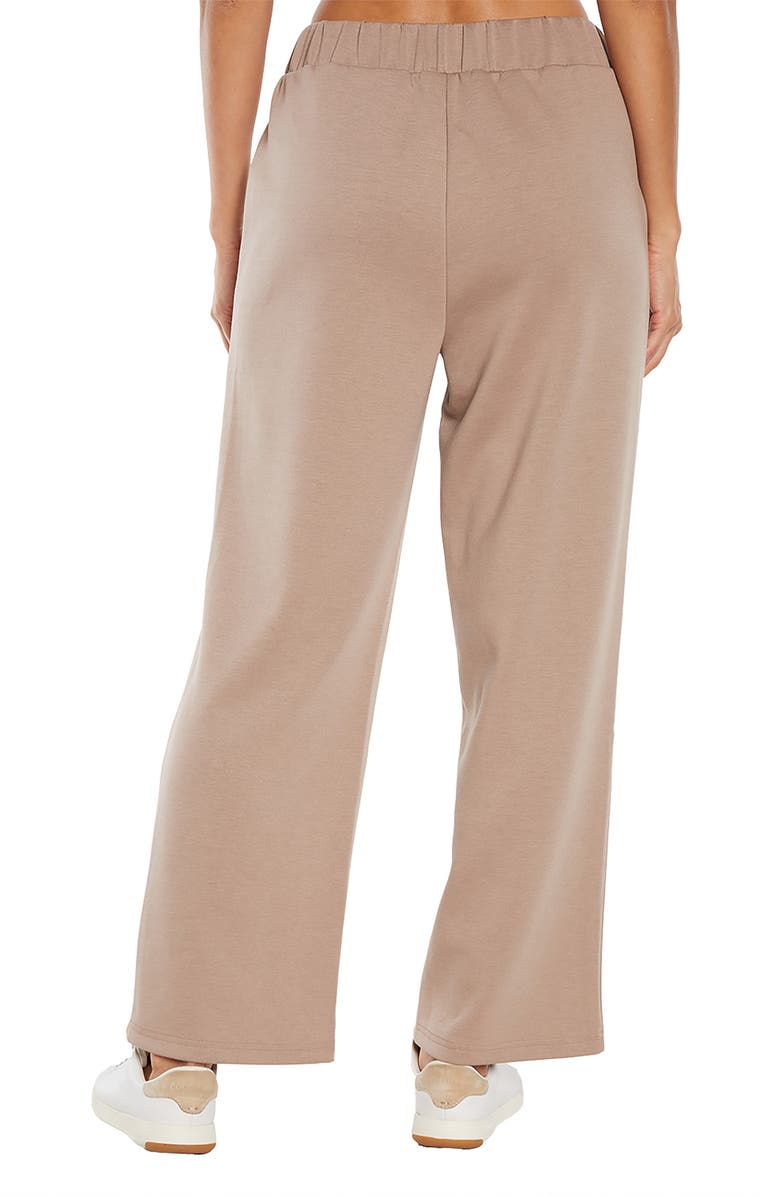 Three Dots Aria Scuba Knit Bootcut Pants, Alternate, color, 