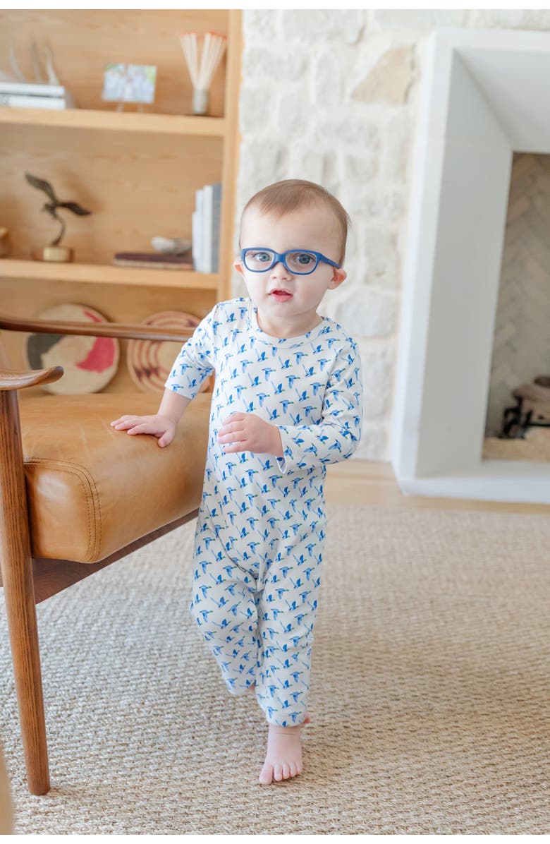 Lila and Hayes Thompson Boys' Romper, Alternate, color, 