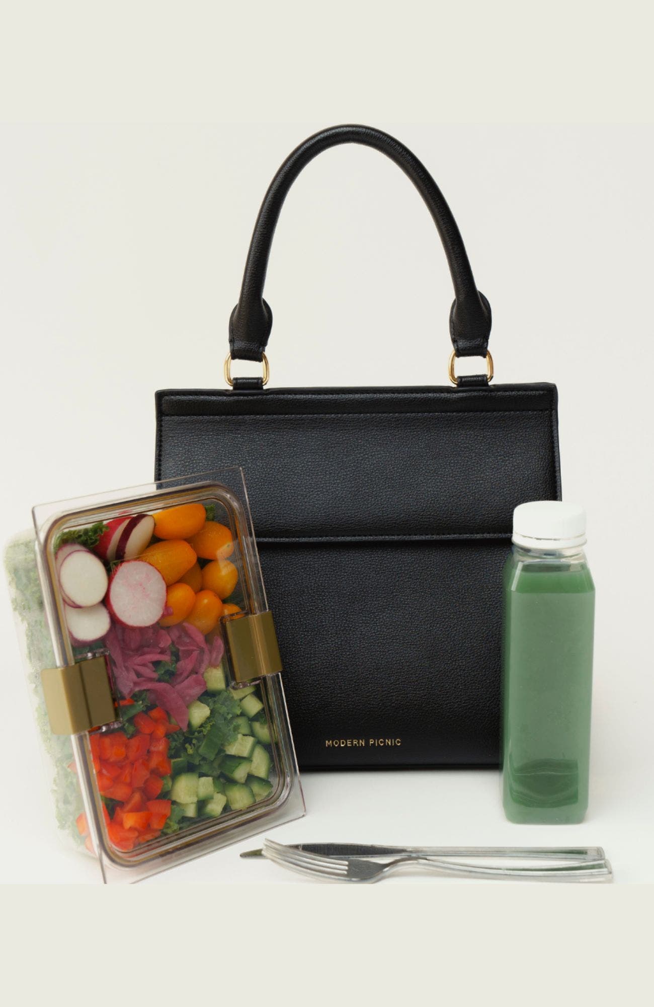Modern Picnic Luncher + 1 Container Set In Multi