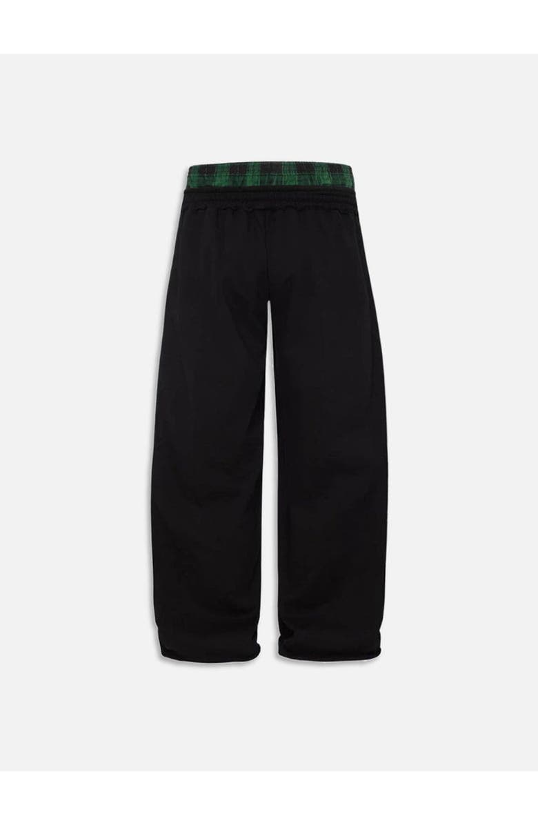 AELFRIC EDEN Double Waist Baggy Sweatpants, Alternate, color, Black