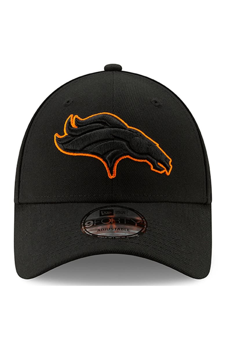 New Era Men's New Era Black Denver Broncos Momentum 9FORTY Adjustable Snapback Hat, Alternate, color,