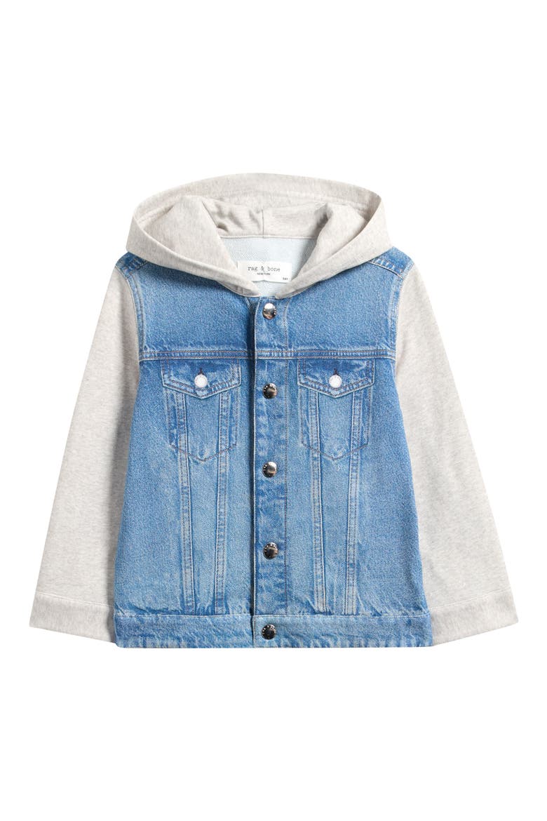 Kids' rb Miramar Mini Mixed Media Jacket, Main, color, SPORT