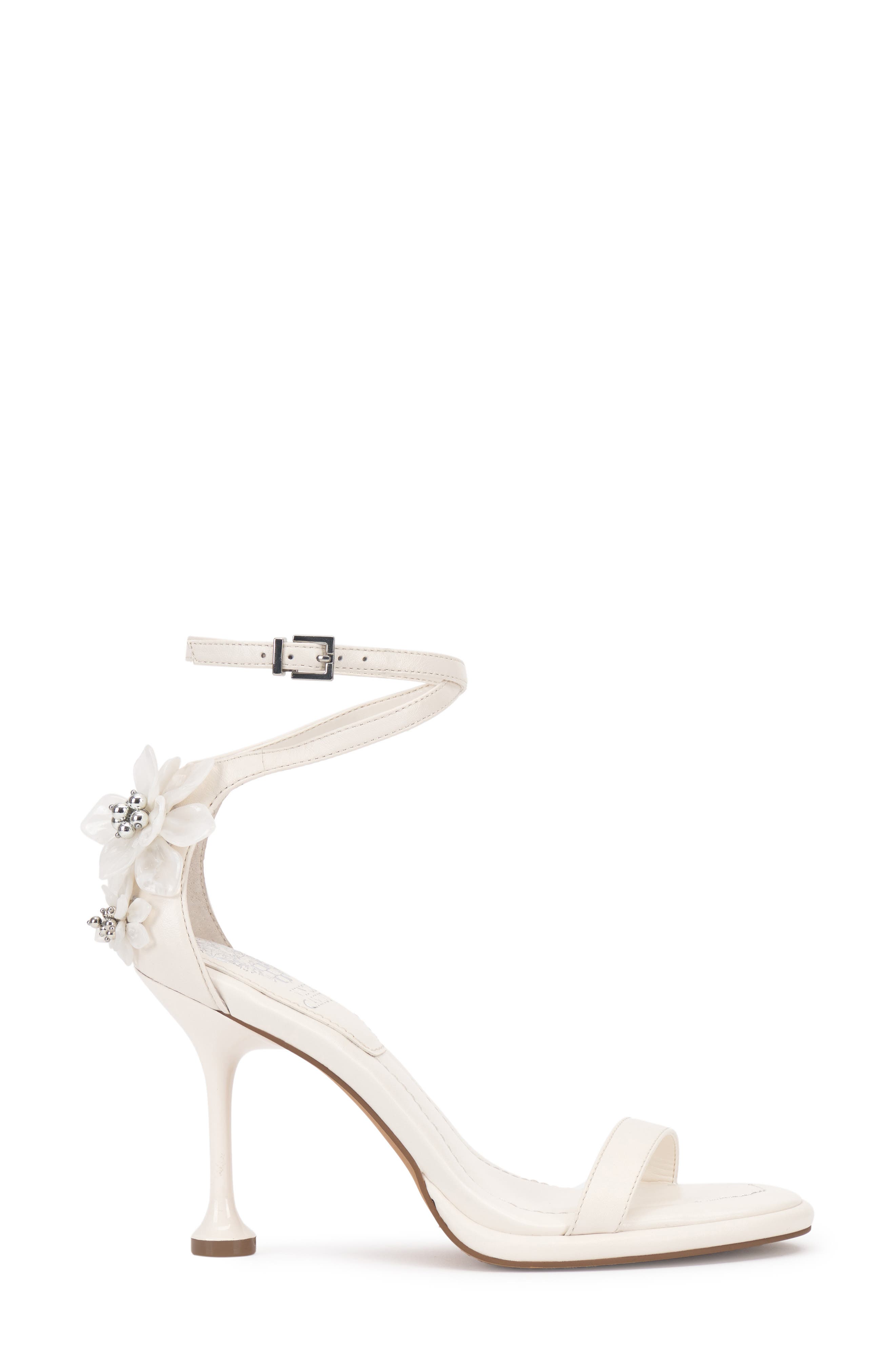 Vince Camuto Tanvie Ankle Strap Sandal, Alternate, color, Coconut Cream