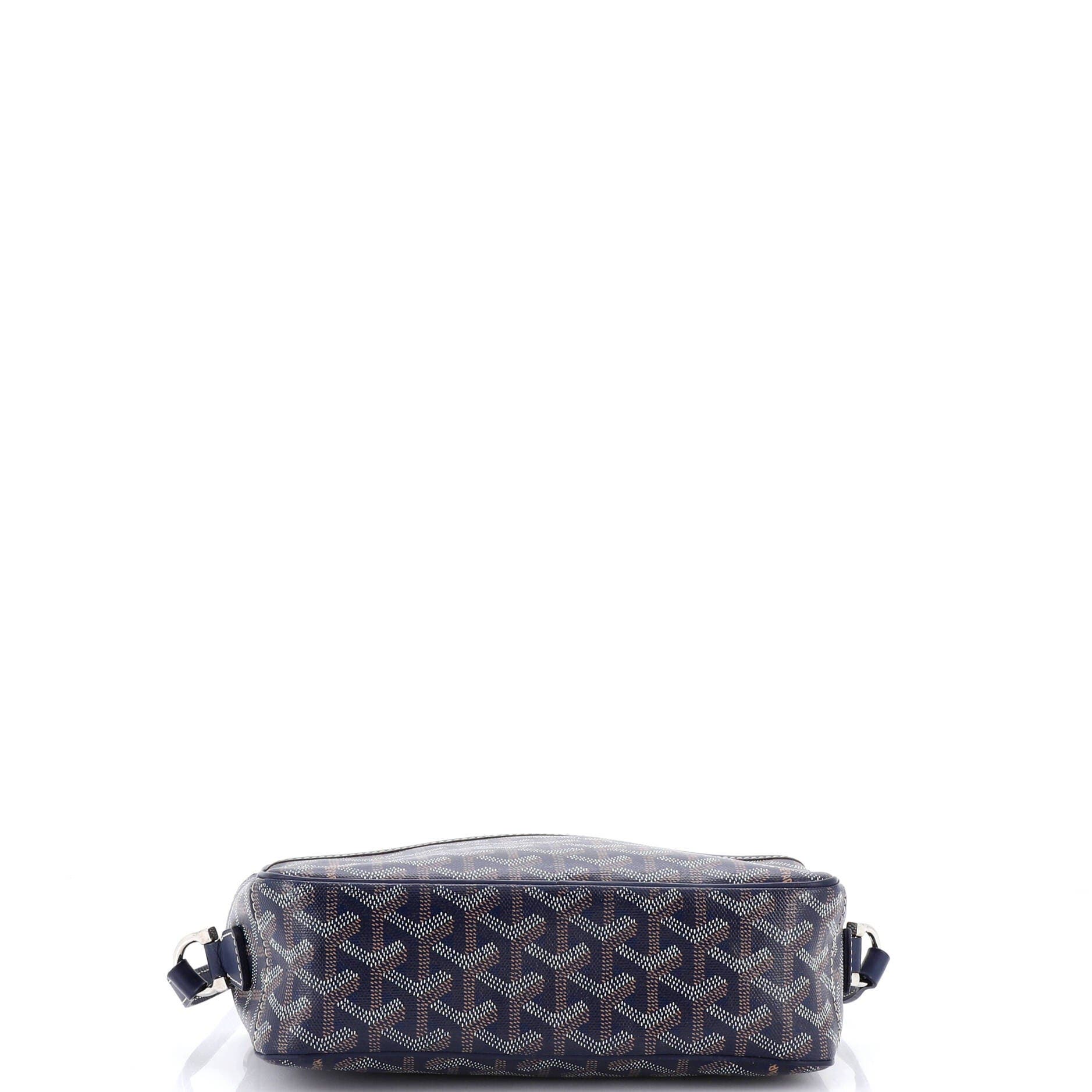 Pre-Owned Goyard Cap Vert Bag Coated Canvas, Alternate, color, Blue