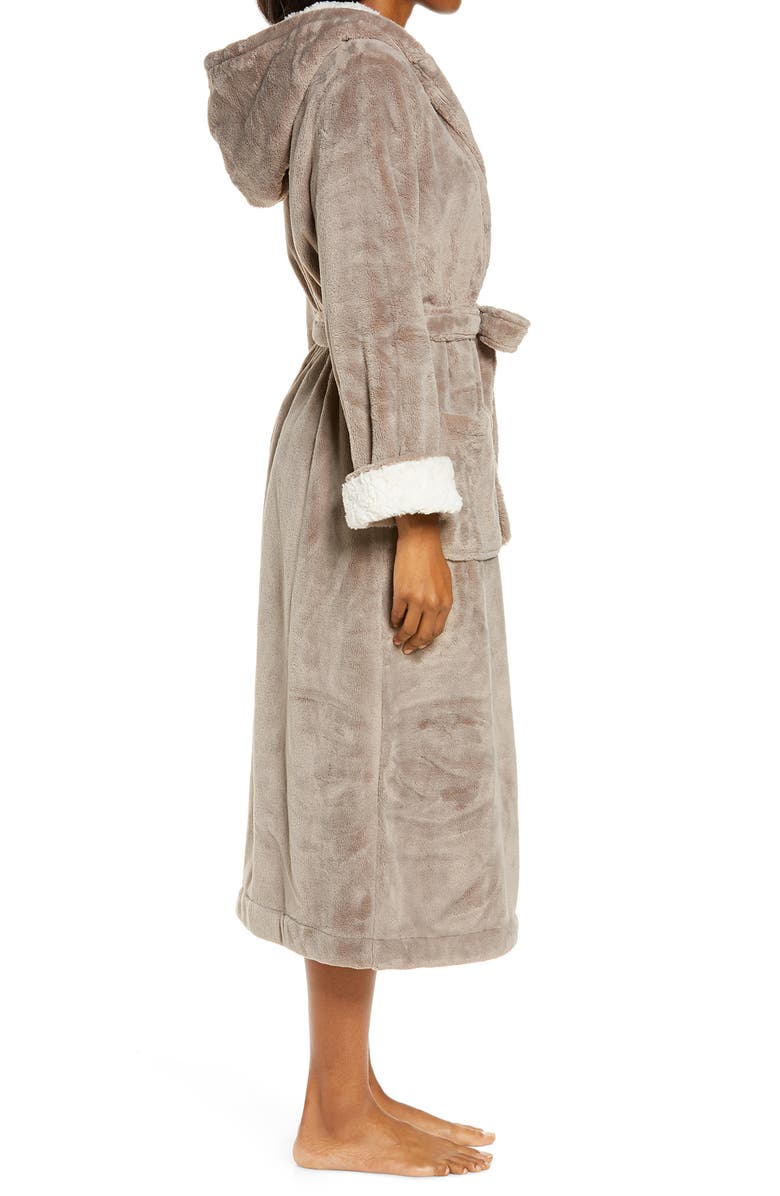 L.L.Bean Wicked Hooded Plush Robe, Alternate, color, 