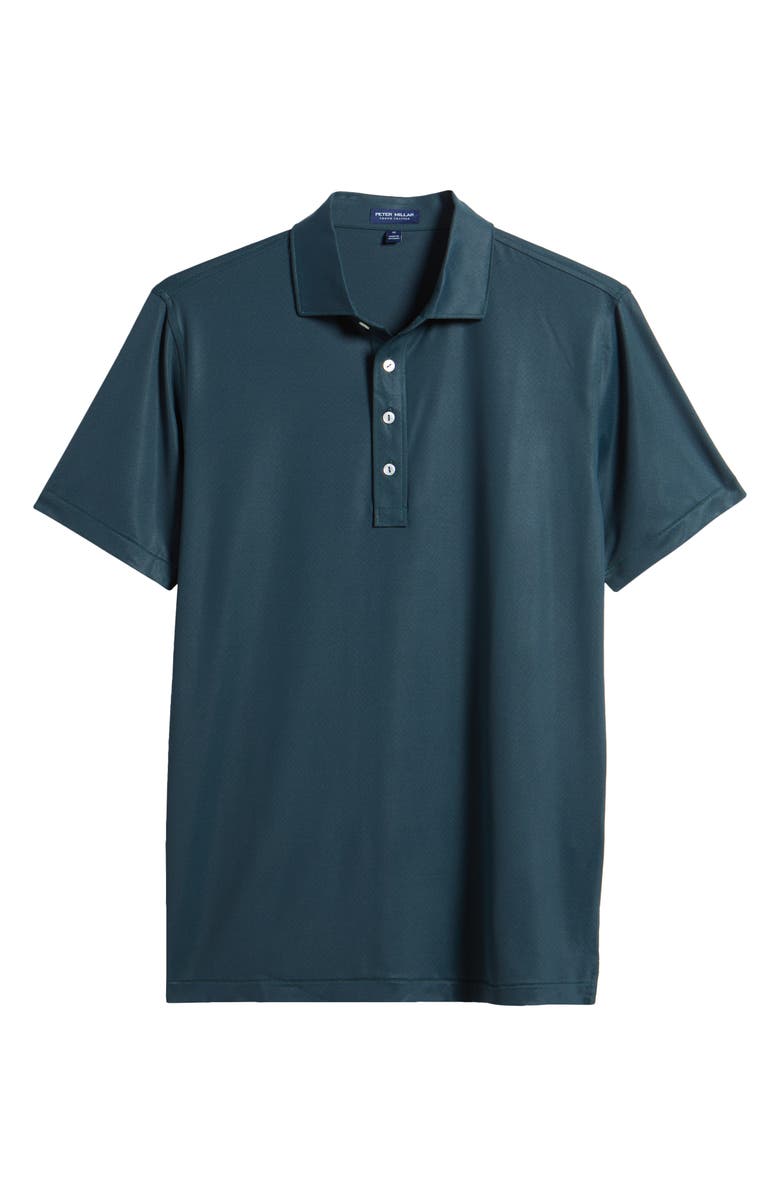 Peter Millar Beelman Microprint Performance Jersey Polo, Alternate, color,
