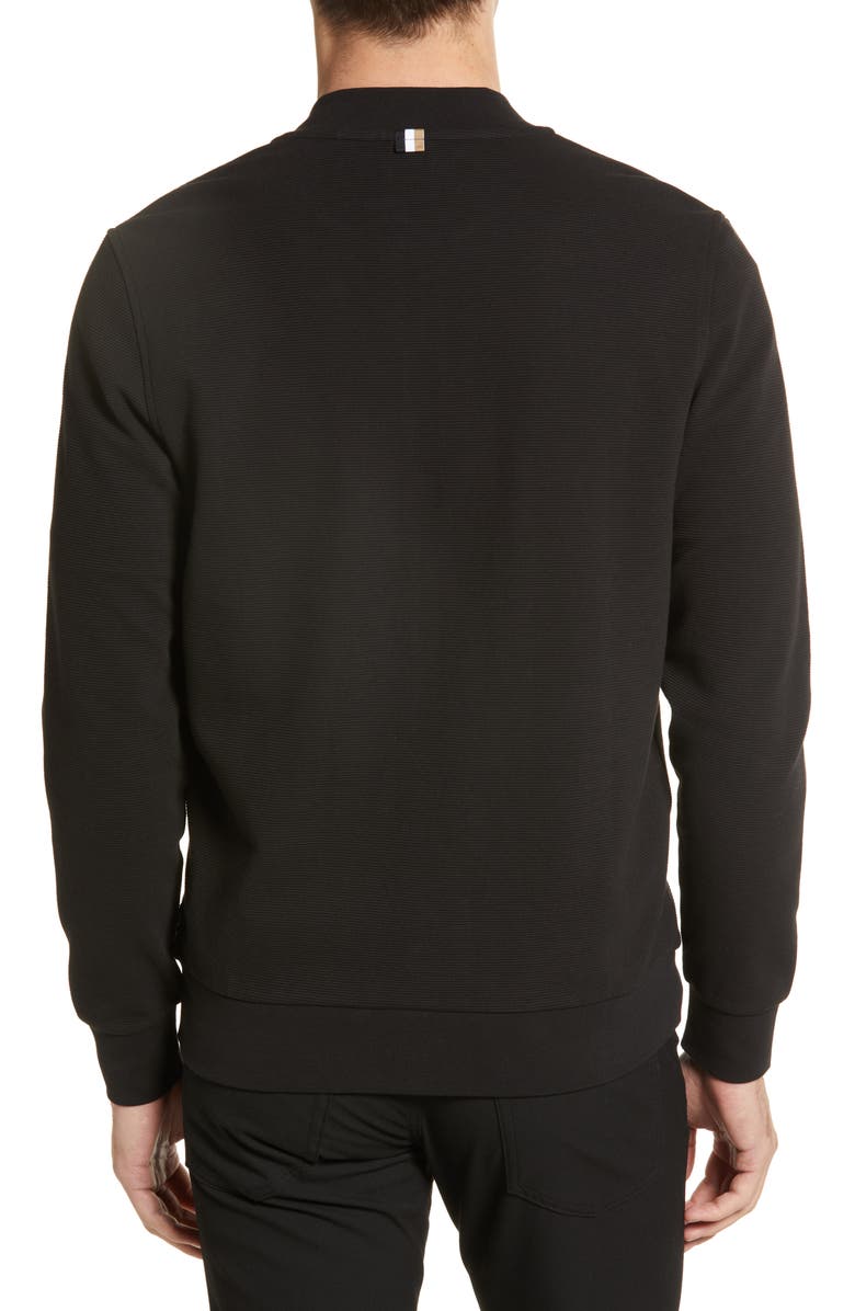 BOSS Sidney Stripe Cotton Pullover, Alternate, color,