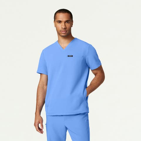 Platt Men
s 3-Pocket Classic V-Neck Scrub Top