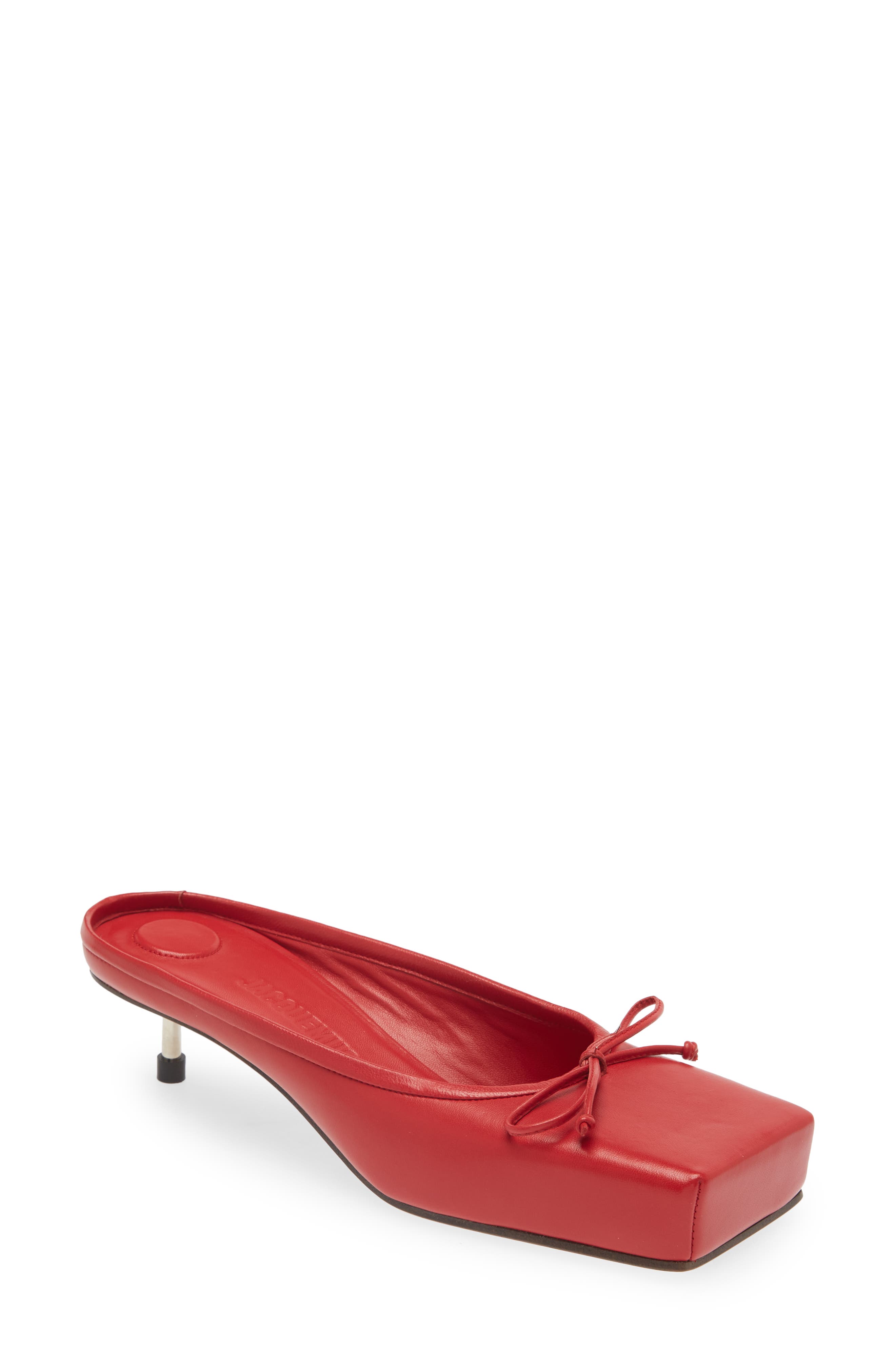 Jacquemus Les Mules Basses Ballet Mule, Main, color, 