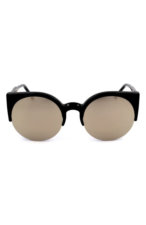 52mm Cat Eye Sunglasses