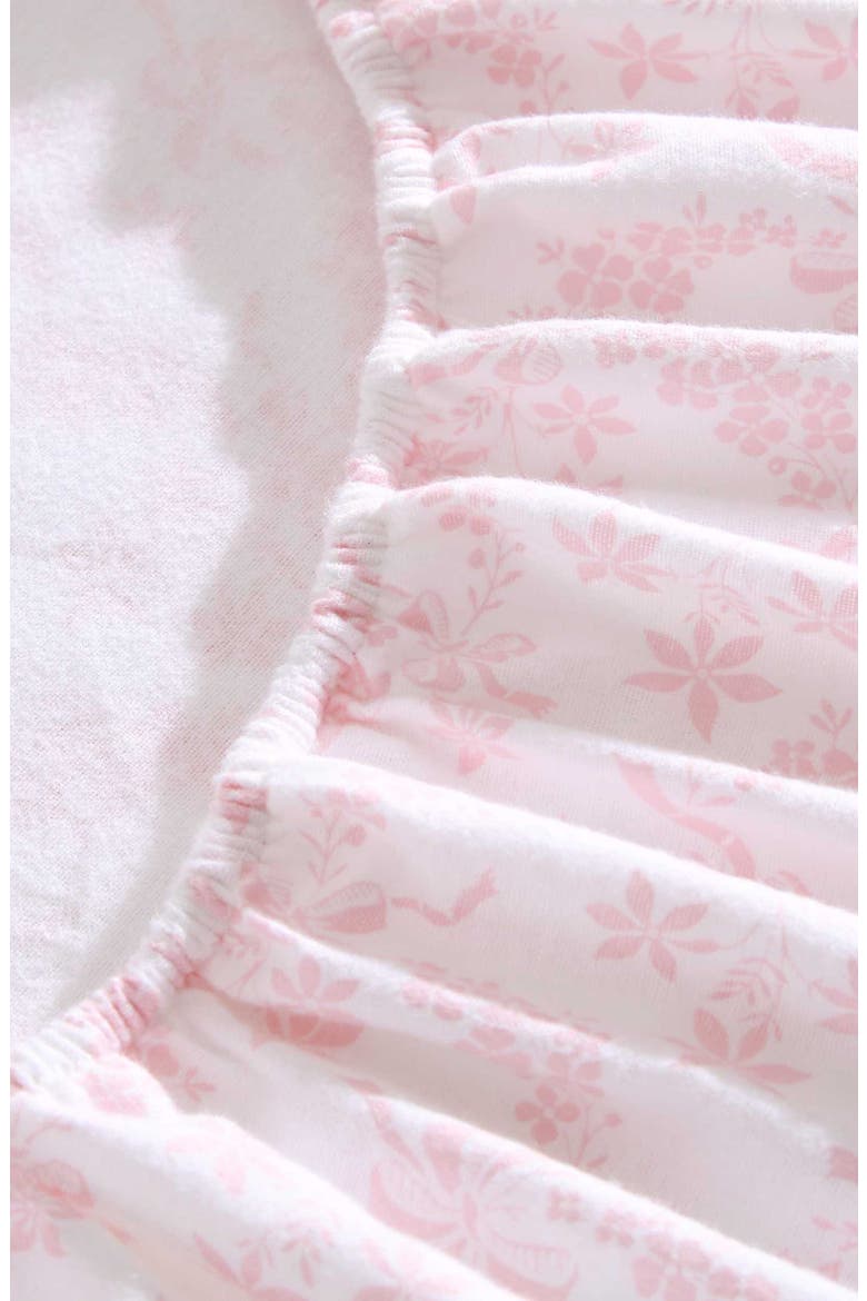 Antoinette Cotton Flannel Sheet Set, Alternate, color, LIGHT PINK