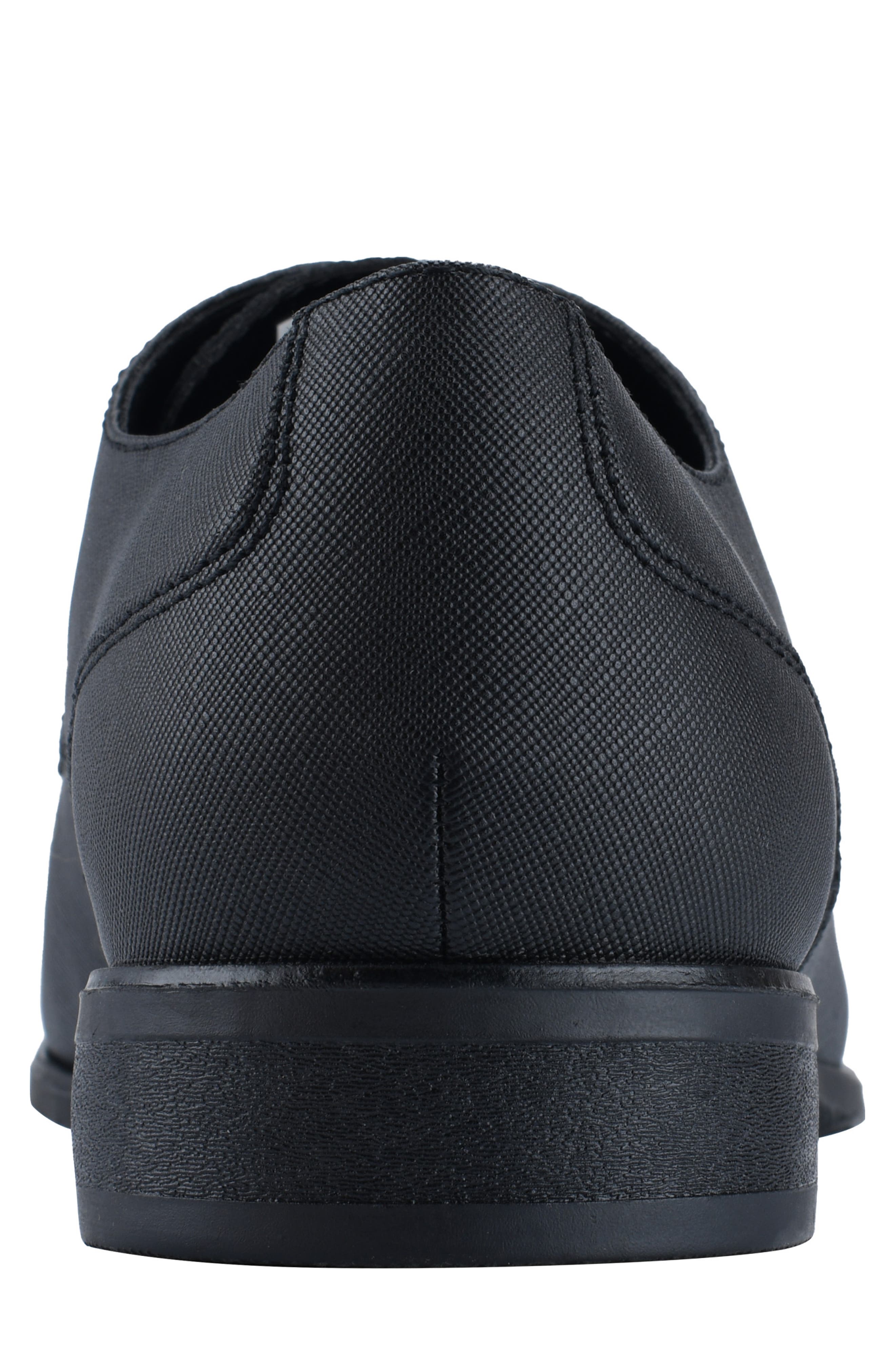 Calvin Klein Brodie Patent Plain Toe Derby, Alternate, color, Black 002