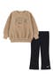 Kids' Swoosh Spirit Crewneck Sweatshirt & Leggings Set