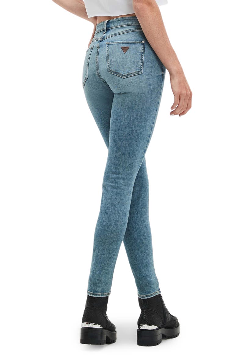 1981 High Waist Ankle Skinny Jeans, Alternate, color, ZRCN-OPEN