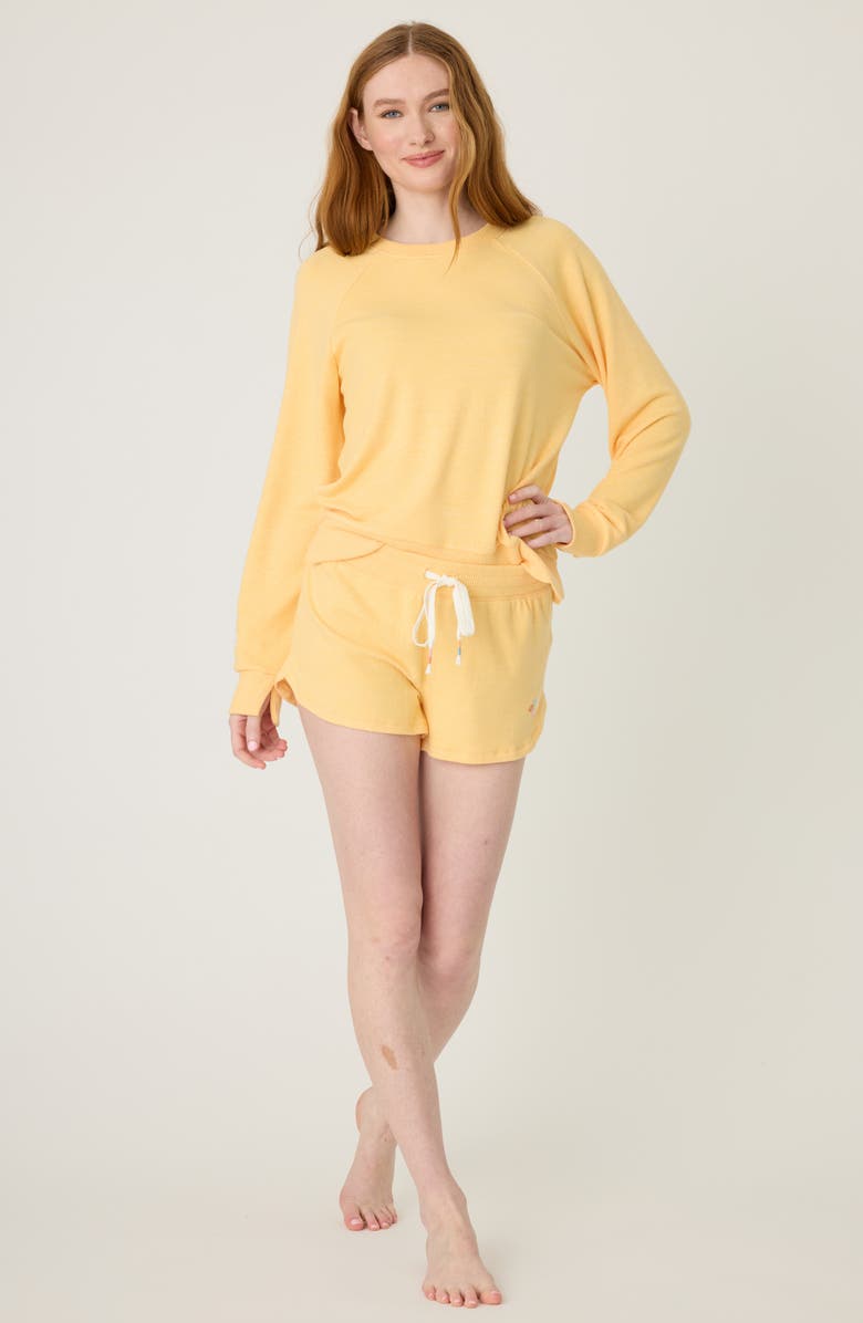 PJ Salvage Sunshine Mind Pajama Shorts, Alternate, color,