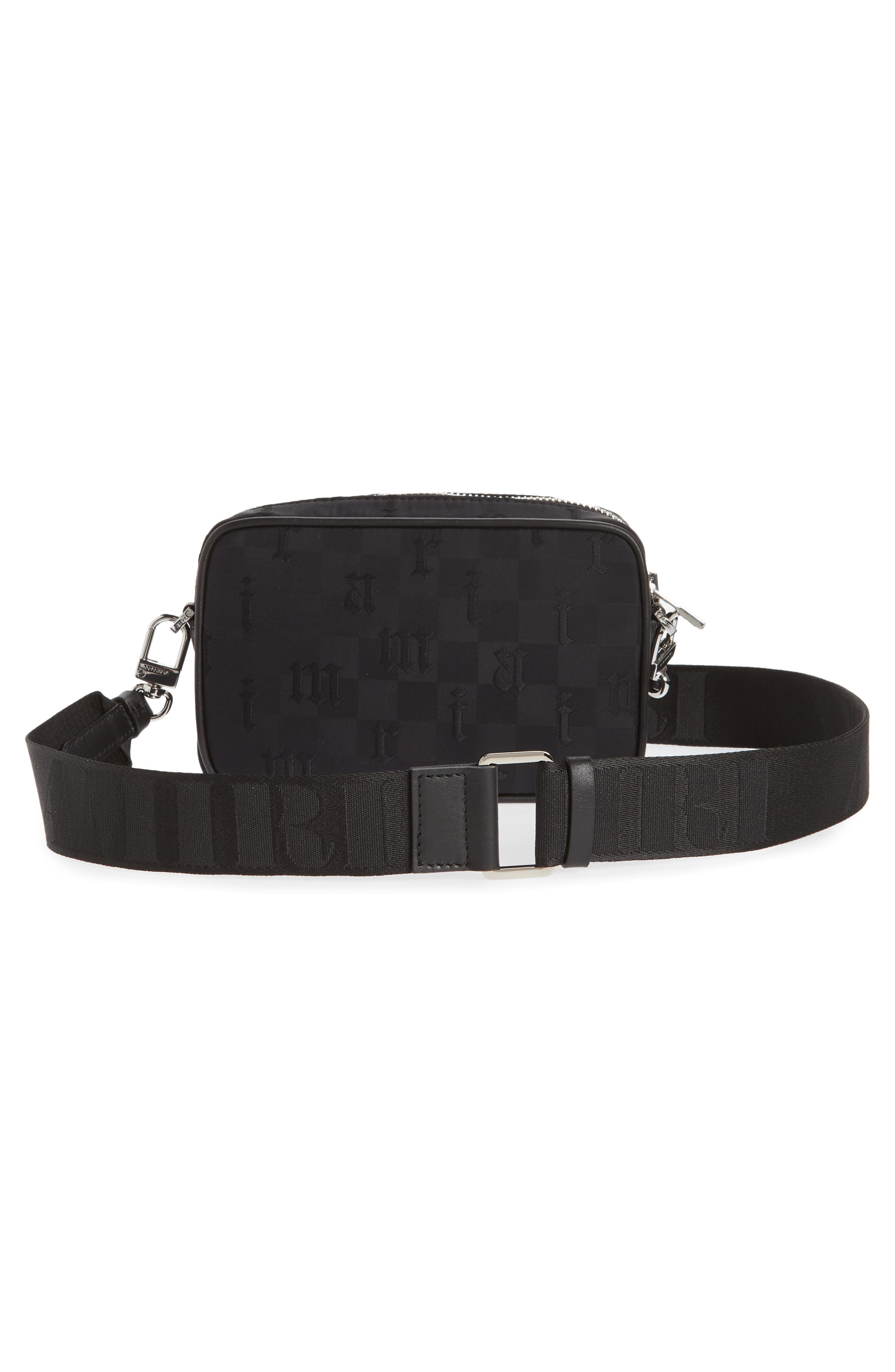 AMIRI Nylon Jacquard Camera Bag, Alternate, color, 