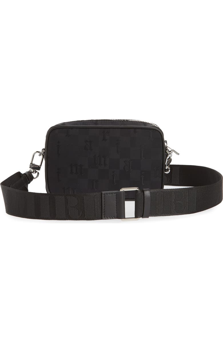 AMIRI Nylon Jacquard Camera Bag, Alternate, color,