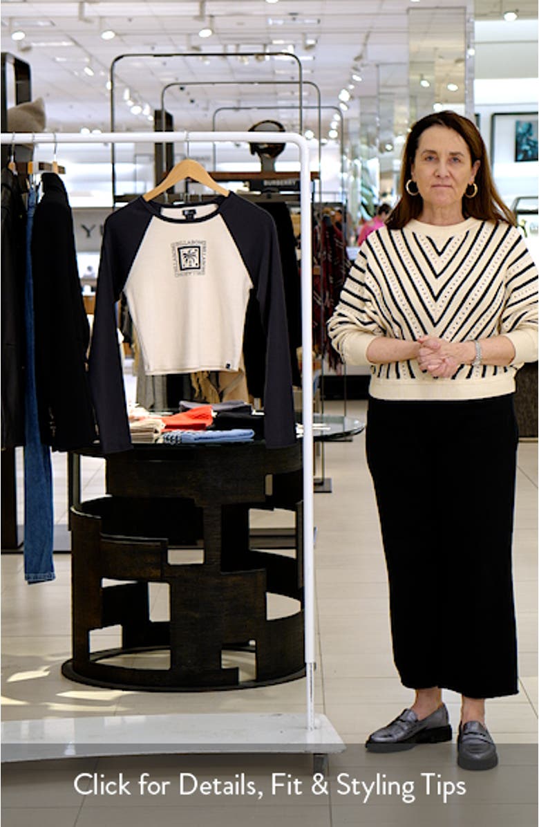 Fierce Paradise Long Sleeve Cotton Graphic T-Shirt, sales video thumbnail