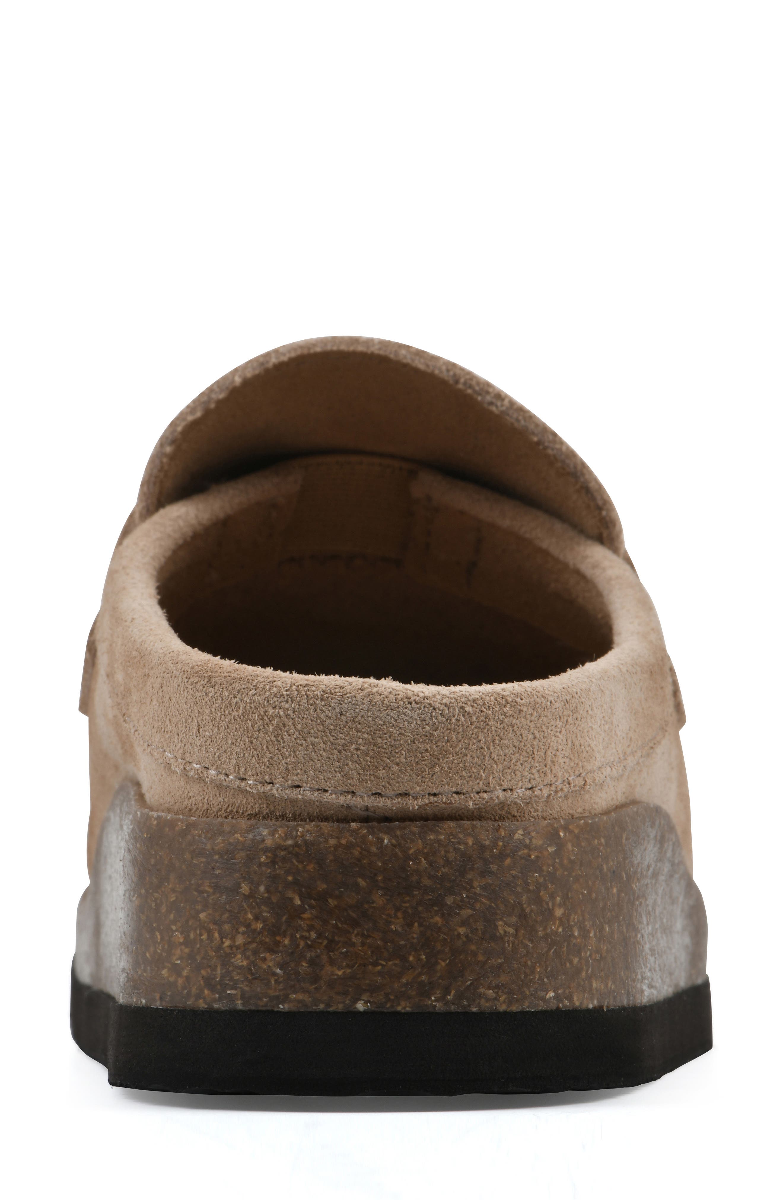 Brinlee Clog, Alternate, color, BEACH WOOD SUEDE