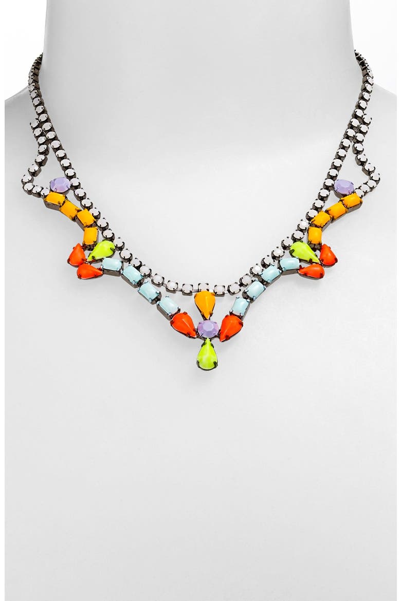 'Shadow Play' Necklace, Main, color, MULTI