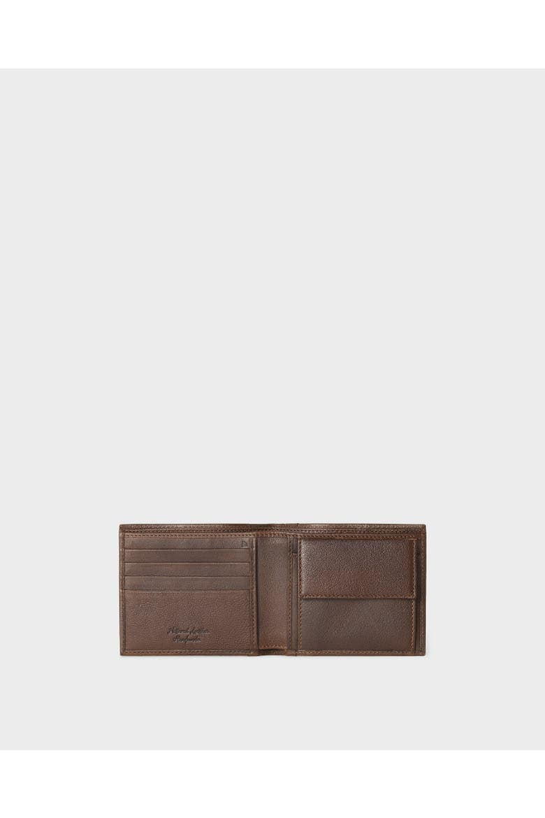 The Compass Leather Coin Wallet, Alternate, color, Tan