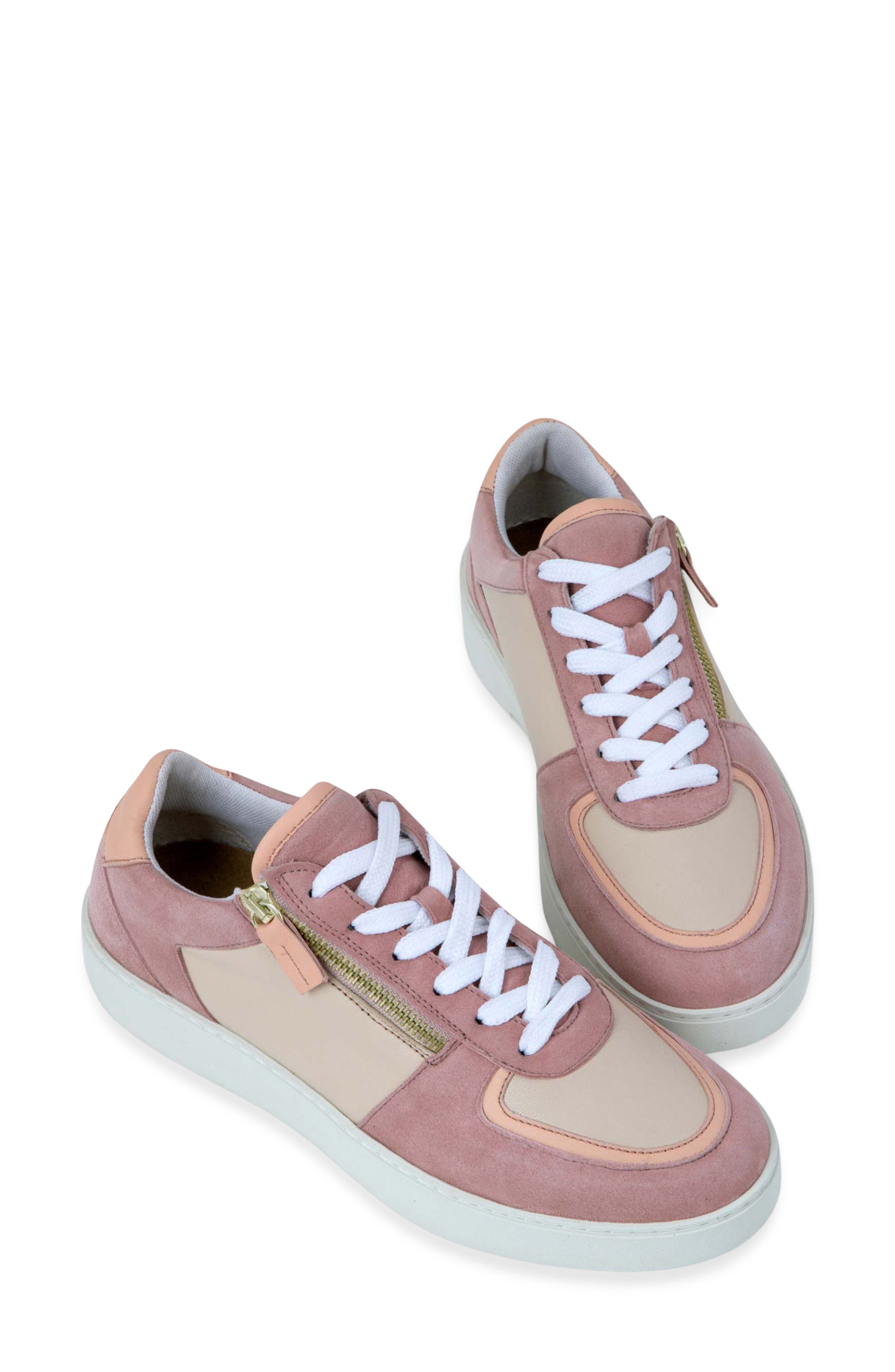 Naot Newbury Sneaker, Alternate, color, Peach Peony Multi