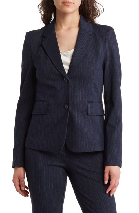 Pinstripe Blazer (Petite)