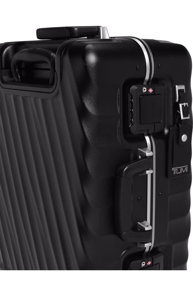 TUMI 19 Degree Polycarbonate 22-Inch International Spinner Carry-On, Alternate, color, Black Texture