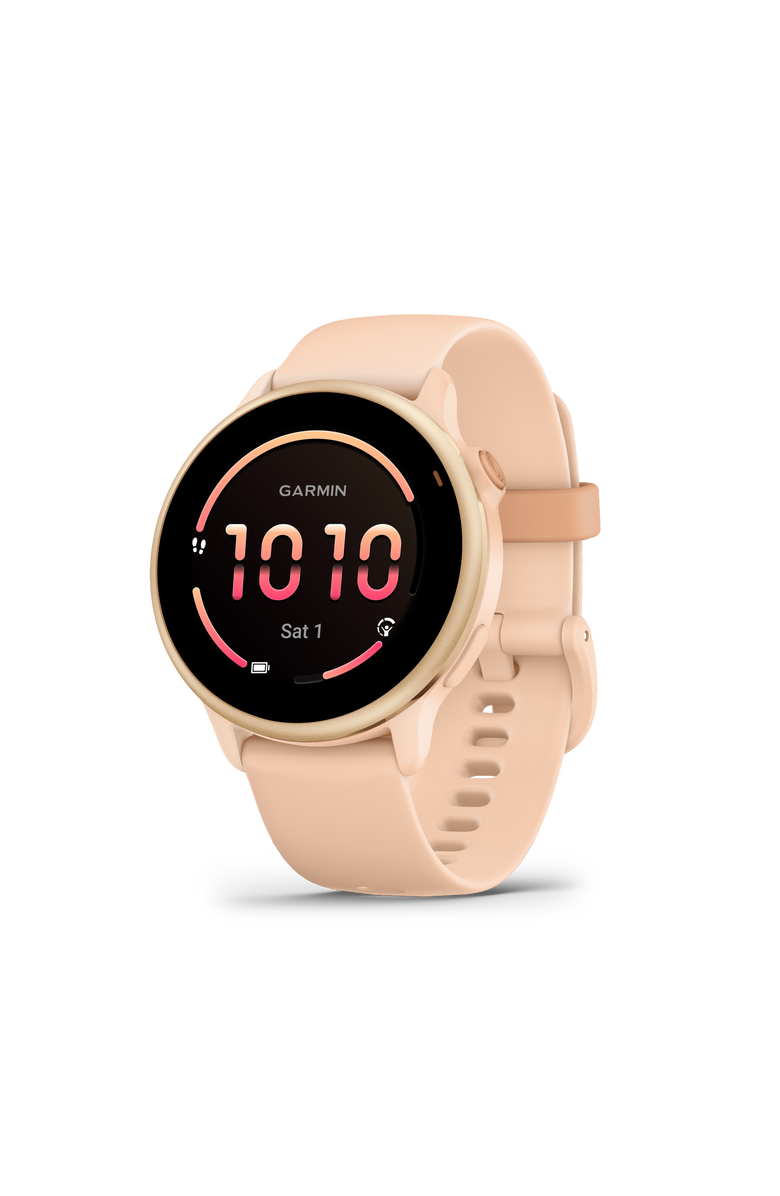 Garmin vivoactive 6 Fitness Smartwatch - 42mm, Main, color, Metallic Pink Dawn