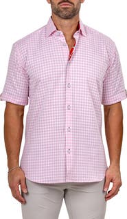 Maceoo Galileo Marthy Short Sleeve Button-Up Shirt