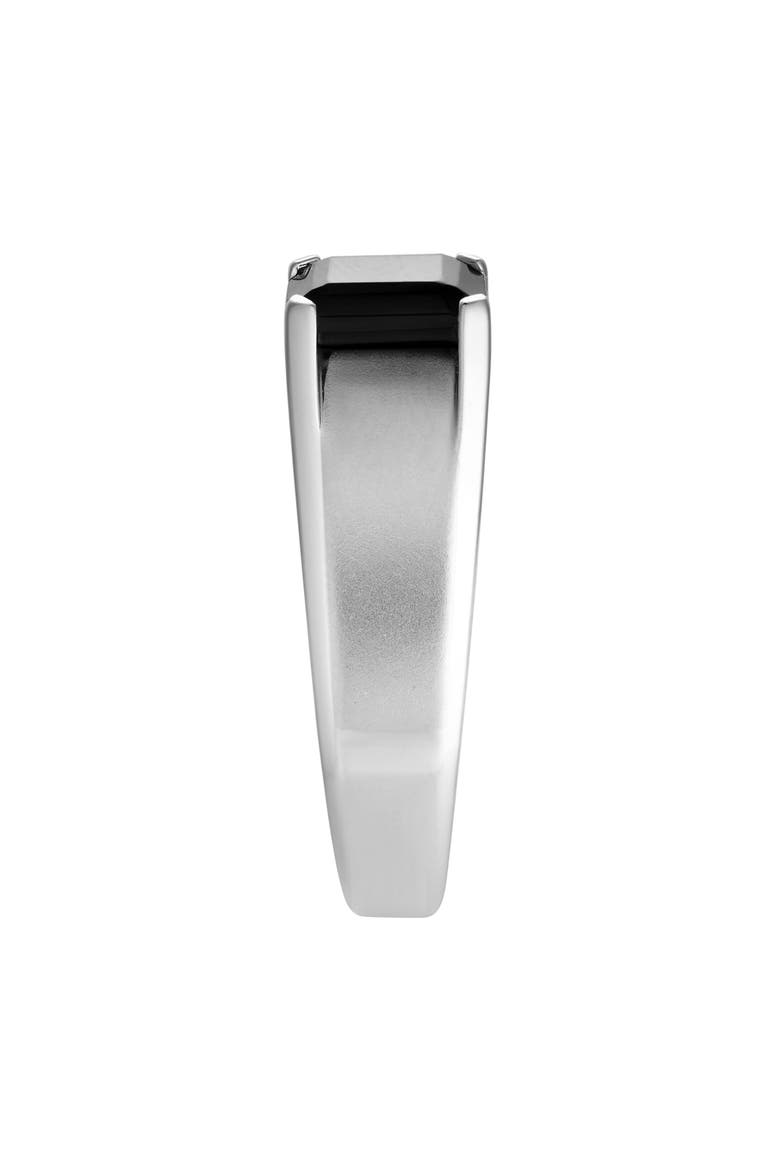 Yoru 2 CT Black Spinel Ring 925 Silver, Alternate, color, Sterling Silver
