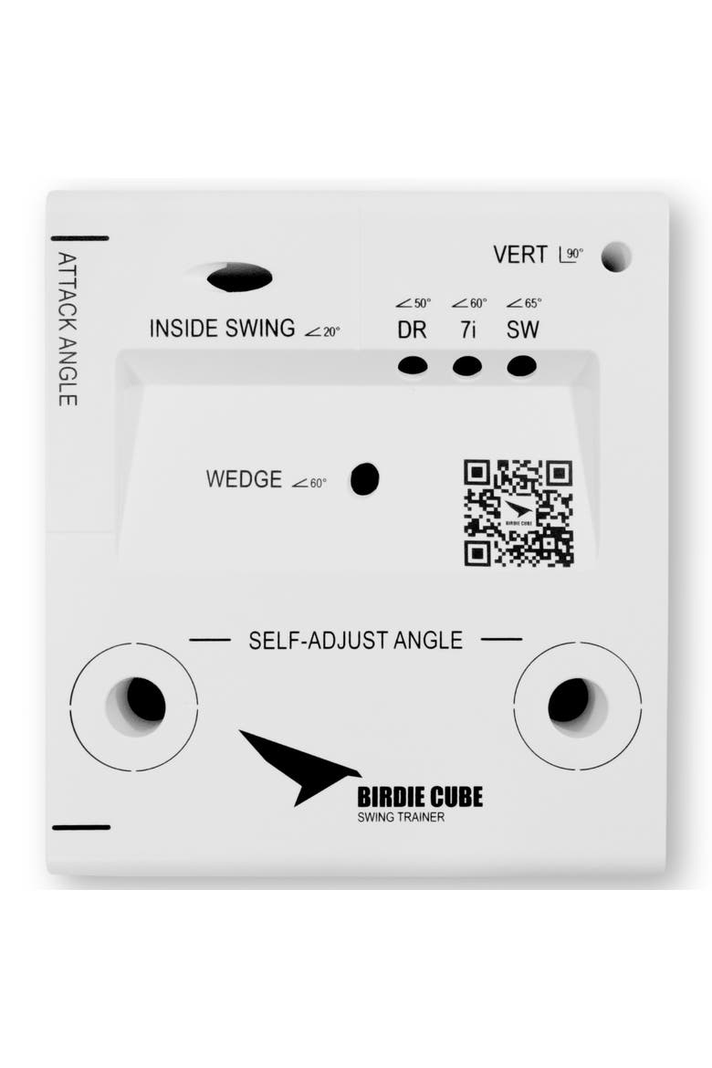 Birdie Cube Golf Swing Trainer, Main, color, White
