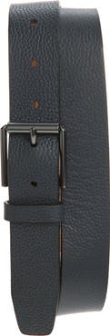 Cole Haan Hidden Stitch Leather Belt