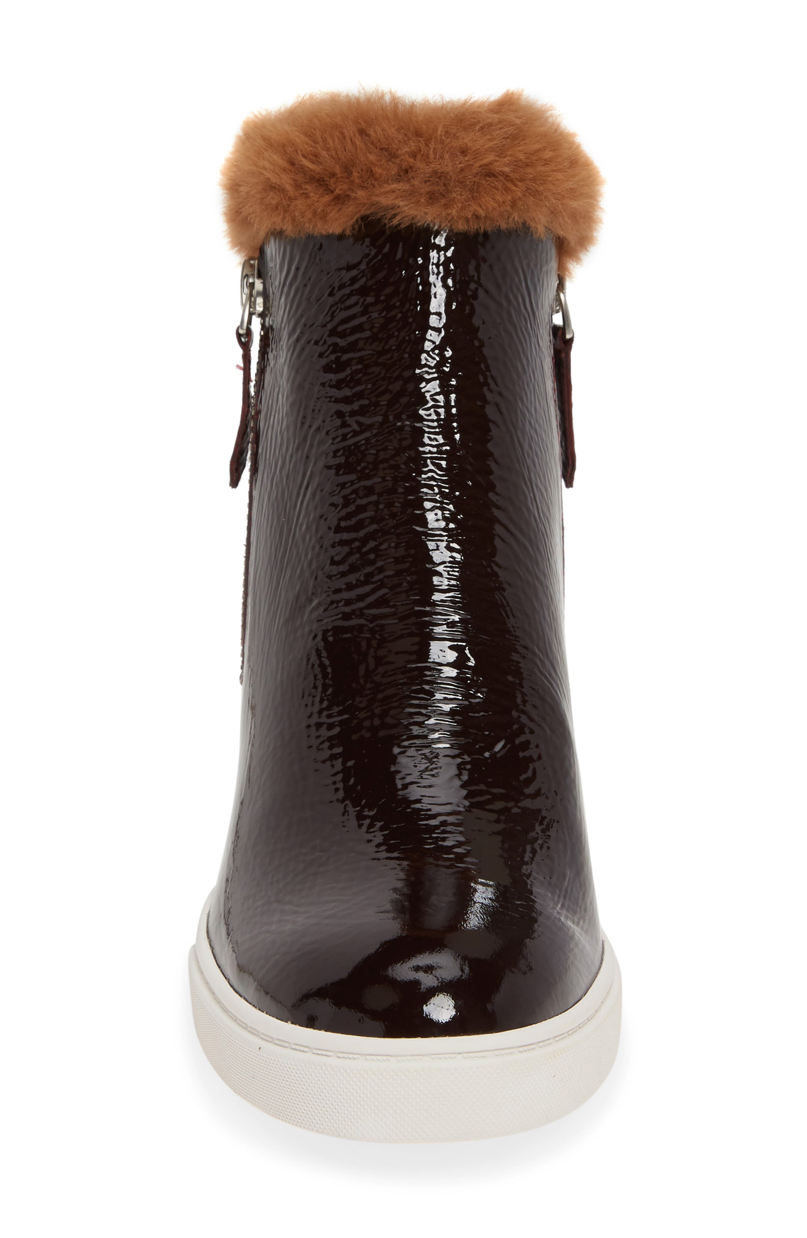 Linea Paolo Foxie Bootie, Alternate, color, Bur/Cf